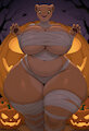 [AI] Thicc Halloween Nala!! by MajorLionhunk