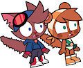 Murphy and Mitzi Scared by MikeR875623