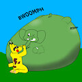Balloniephant blimp
