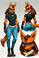 Jet the Lucario by scorpianpp