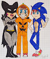 Fanzetix Trio in Halloween costume by Furryfanzety