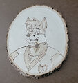 Wood Burn 1st Attempt by Domafox
