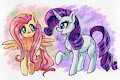 Rarity and Fluttershy