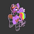 Chibi Alicorn by M1LKB4RK