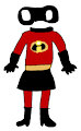 The Incredibles: Incredible Halloween Costume Kit (Female)