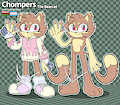 Chompers The Bearcat (my sonic OC)
