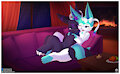 Cozy Sofa Night [Commission] by FireEagle2015