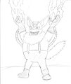 Sonictober Day 13 - Voltage by LoneWolf23k