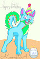 Happy Birthday Moonie! by MoonstarWolf
