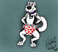 Rhythm's Diaper with Hearts by RhythmCHusky94
