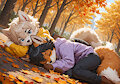 Fall nap by JohnnyByFar