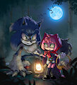 Little red nightmares by blueartsillustration