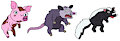 Pig, Opossum and Skunk