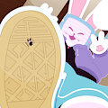 Regretevator Bunny by optimisticTrashbag