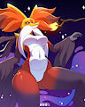 Mega Delphox by DudeRedBlue