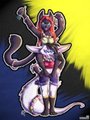 Madi-Gras by SpikedKanine