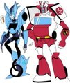 TFA: bunny Blurr and Bulldog Ratchet