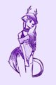 Paige Sketch by LadyRayne