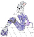 CATSUIT BONDAGE Thea Stilton of Geronimo Stilton by Godzilla713