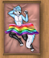 Pride Furry &mdash; Cozy Anthro Character by Lexi OnlyArts by lexionlyarts