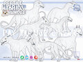 WEEKLY LINEART BUNDLE! by NorthernRed