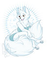 Arctic Fox Girl by fennekfuchs