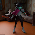 Kris Swordplay - HeartlessAngel3D by HeartlessAngel