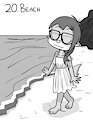 Iztober 2025 - 20. Beach by thekzx