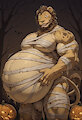 [AI] Musclegut Halloween Agata!!