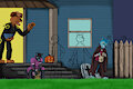 Trick or Treat YCH by TheSlimeDragon