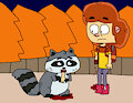 Raccoon Eats Ollie Allen's Arm