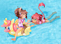 Pool time! by Kipaki