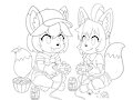 Inktober 2025 Day 20: Rivals by KitsuNess