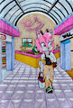 Arkaia Shops her Fit at the 80's Mall by AciedSpade
