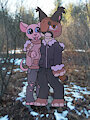 Clawdia and Whiskey Francis [old] by jackrabblt