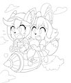 Inktober 2025 Day 21: Blast by KitsuNess