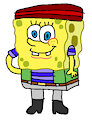 Spongebob as a Pirate