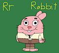 R is for Rabbit #2 (My Version) - Richard Watterson