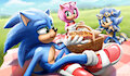 Picnic times by blueartsillustration