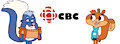 Scaredy and Dave See the CBC Logo