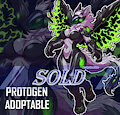 [ADOPTABLE] / Chaos Spectrum Protogen by Sheecktor