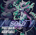 [ADOPTABLE] / Psycho Phantom Protogen by Sheecktor