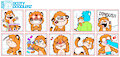 Stickers Pack for TygreStripes by ScottJames27