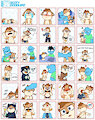 Stickers Pack for TigerJams by ScottJames27