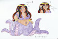 Octomaid Zayna Wazim concept art by KatarinaTheCat18