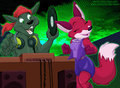 Playing Tunes 4 U by LupineAssassin
