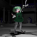 Ralsei Casting Magic - HeartlessAngel3D by HeartlessAngel