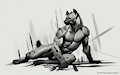 Rustic Hyena by Anhes