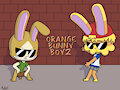 Orange Bunny Boyz (Gift for Oob) by NexusPolygon