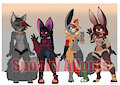 Spooky monster adopts by SynnfulTiger